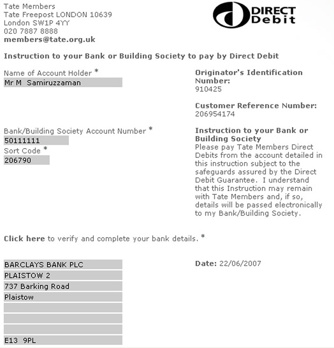 paperless direct debit example paperless direct debit example